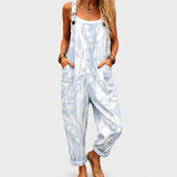 Bequeme Bedruckte Latzhose