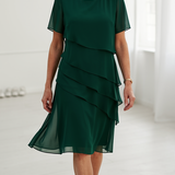 Juliette – Elegantes fließendes Kleid mit Volants