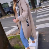 Marina - Lange Sweatshirt mit Kapuze