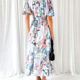 Celine | Damenkleid mit Blumenmuster