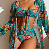 Bikini mit Floralrock Glenda