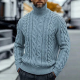 Harald | Vintage Pullover mit Stehkragen