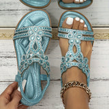 Maison – Bequeme orthopädische Sandalen aus Kristall