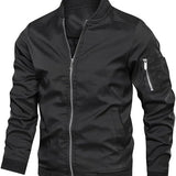 Elegante Metallische Bomberjacke Jules