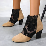 Norene™ Stiefeletten aus elegantem Spitzenmaterial