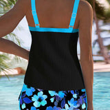 Laluna® | Elegantes Tankini-Set aus zwei Teilen