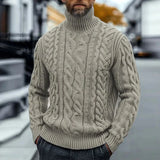 Harald | Vintage Pullover mit Stehkragen