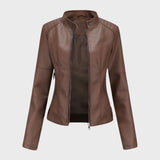 Romina | Casual Lederjacke