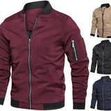 Elegante Metallische Bomberjacke Jules