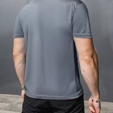 Emanuele™ | T-Shirt Evano - Elegant Dunkelgrau