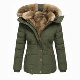 Tamara | Warmer Wintermantel mit weichem Pelzfutter