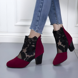 Norene™ Stiefeletten aus elegantem Spitzenmaterial