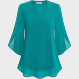 Marina | Elegante 3/4-Ärmel Bluse