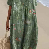 SANTANA | Gedrucktes Sommerkleid