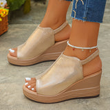 Aurora | Bequeme Orthopädische Sandalen mit Absatz
