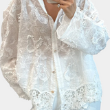 Iris | Verspielte Bluse im Wild-Design