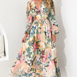 Celine | Damenkleid mit Blumenmuster
