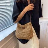 Schultertasche Olive