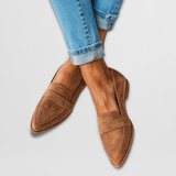 Helen | Orthopädische Hausschuhe aus weichem Wildleder - Bequeme Sandalen