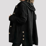 Adriana | Casual-Veloursjacke mit Kapuze für die Herbstsaison