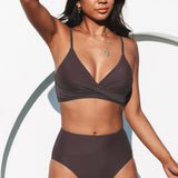 Rachelle - Elegantes Hochgeschnittenes Bikini-Set