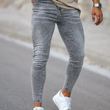 Manuele™ | Hellgraue Jeans für Herren