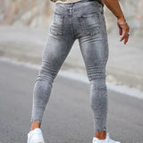 Manuele™ | Hellgraue Jeans für Herren