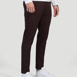 Giorgio™ | Astino Stretch-Hose - Dunkelbraun Elegant