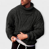 Victor | Eleganter Pullover mit hohem Kragen für den Winter
