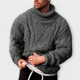 Victor | Eleganter Pullover mit hohem Kragen für den Winter