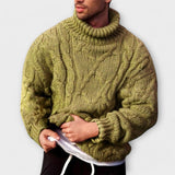 Victor | Eleganter Pullover mit hohem Kragen für den Winter
