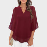 Marina | Elegante 3/4-Ärmel Bluse