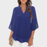 Marina | Elegante 3/4-Ärmel Bluse