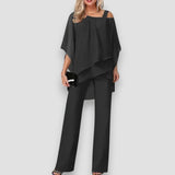 Caterina | Elegantes Ensemble mit fließendem Schnitt