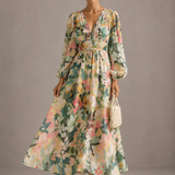 Celine | Damenkleid mit Blumenmuster