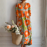 ALIM | FLUIDES BLUMENKLEID