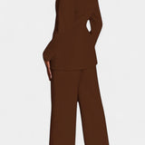 Rachele | Maßgeschneiderter Blazer und Weite Hosen Marnie