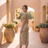Antonella | Elegantes Kleid aus leichtem, fließendem Stoff