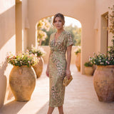 Antonella | Elegantes Kleid aus leichtem, fließendem Stoff