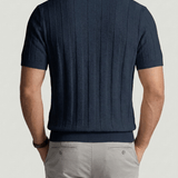 Benito™ | Polo Dante aus Strick in Marineblau