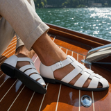 Handgefertigte Leder-Sandale Giorgio