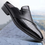 Filippo — Elegante Mule aus bedrucktem Leder