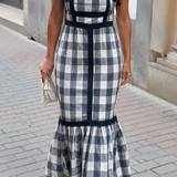 Dianne | Langes gestreiftes Kleid