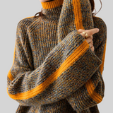 EVA I Pullover mit hohem Kragen