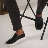 Davide — Elegante Leder-Mokassins