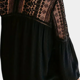 Sonnengewebte Spitze | Luftige Bluse mit femininer Eleganz