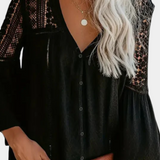 Sonnengewebte Spitze | Luftige Bluse mit femininer Eleganz