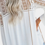 Sonnengewebte Spitze | Luftige Bluse mit femininer Eleganz