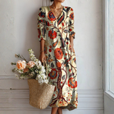 KENDRA | FLUIDES BLUMENKLEID