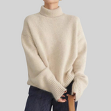 LIV I Pullover mit Stehkragen